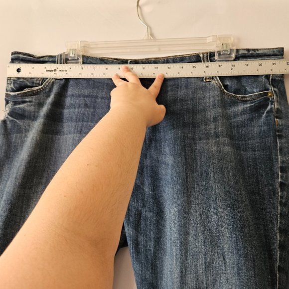 Kut From the Kloth Amy Ankle Straight Leg Raw Hem Size 20W - Picture 7 of 12